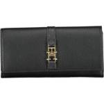 Tommy Hilfiger Дамско портмоне tommy hilfiger, Цвят Черен (aw0aw14234_nero_bds)