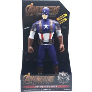 Image 1 of Фигура Капитан Америка 40 см. с говор и светлина