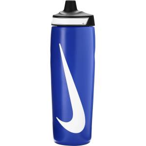 Nike Refuel Water Bottle 24oz - Blue/White