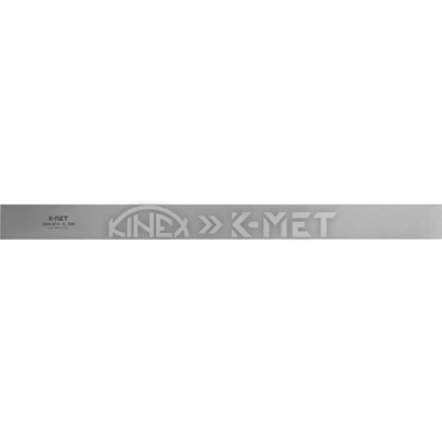 KINEX Прецизна стоманена линия за измерване на плоскостта на повърхност K-MET 1039-12-400, DIN 874/1 - 4000x140x20 mm (1039-12-400)