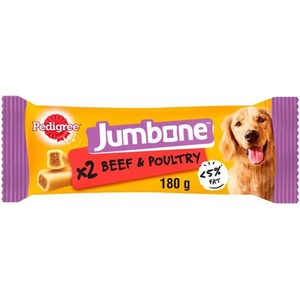 PEDIGREE Jumbone medium говеждо и птиче 180 г
