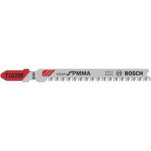 Bosch Нож за трион за осцилиращ трион T 102 BF Clean за PMMA (5 бр. ) 2608636781 (2608636781)