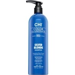 CHI Color Illuminate Silver Blonde Blue Shampoo тонизиращ шампоан за платинено руса и сива коса 739 ml