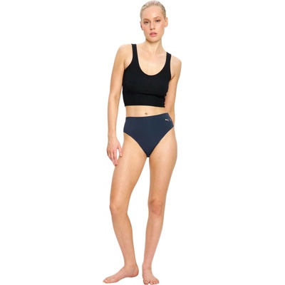 PUMA & Modibodi menštruačné nohavičky Seamfree Active Hi Waist Cheeky Moderate Midnight
