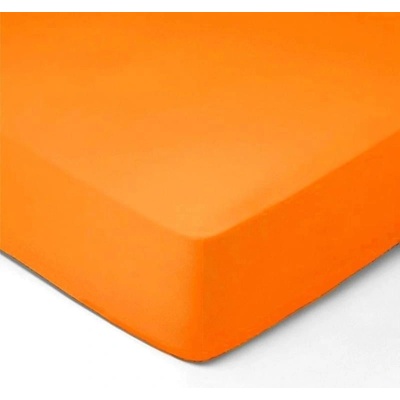 Forbyt Prostěradlo Jersey oranžové 90x220