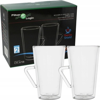 Filter Logic CFL 675B Latte macchiato poháre 2 x 400 ml