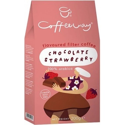 Coffeeway Chocolate Strawberry mletá 200 g