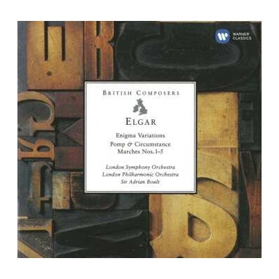 Sir Adrian Boult: Enigma Variations • Pomp & Circumstance Marches Nos.1–5 CD