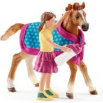 Schleich Жребче с покривало (42361)