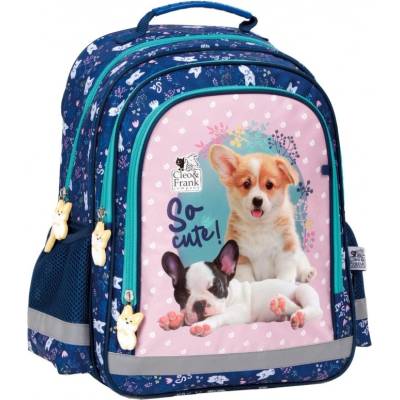 Derform ruksak Cute dogs pink 088003