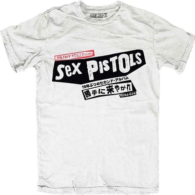 Sex Pistols Filthy Lucre Japan (Back Print) White L Риза (SPTS19MW03)
