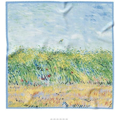 Bavlissimo šátky se známými obrazy od Vincenta Van Gogha Pšeničné pole se skřivanem