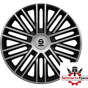 Sparco Тасове за джанти 16'' Sparco BERGAMO / SPC1685SVBK (56377)