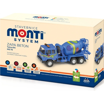 Monti System Seva Stavebnice MS 78 Tatra 815 Zapa beton 1:48 – Zboží Dáma