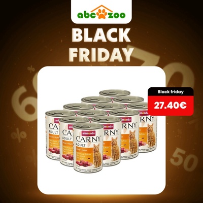 Animonda Carny Adult Hovädzie a kura 12 x 400 g