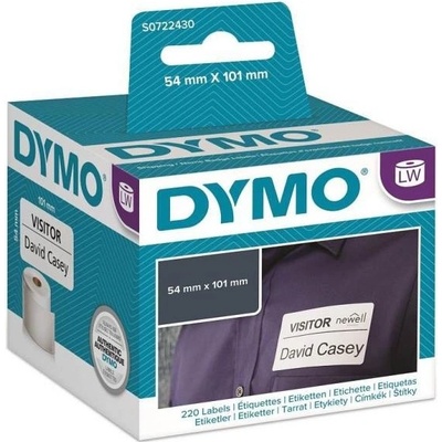 Samolepicí štítky Dymo, 101x54 mm, balení 220 ks