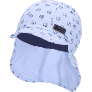 Sterntaler Детска шапка с платка с UV 50+ защита Sterntaler - С котвички, 47 cm, 9-12 месеца (1612341-325) - baby