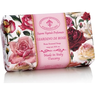 SA Fiorentino prírodné tuhé mydlo záhrada ruží 250 g