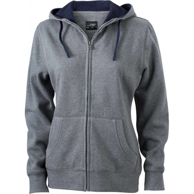 James Nicholson JN 962 grey melange / navy