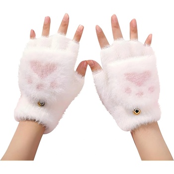 Techsuit Безпръстови ръкавици el-36789 - Бяла kp36789 (el-36789)