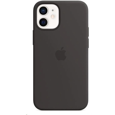 Apple Silicone Case s MagSafe pre iPhone 12 mini - čierne MHKX3ZM/A