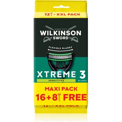 Wilkinson Sword Xtreme 3 Sensitive самобръсначки за еднократна употреба за мъже
