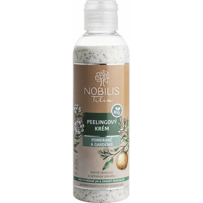 Nobilis Tilia peelingový krém pomeranč a gardénie 200 ml