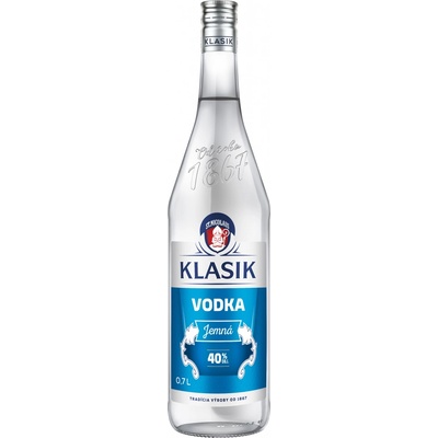 Nicolaus KLASIK Vodka Jemná 40% 0,7 l (čistá fľaša)