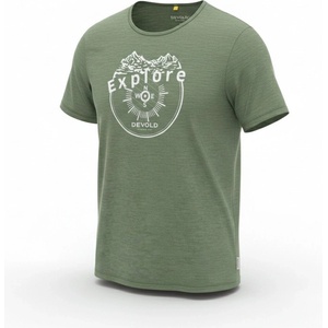 Devold Active Explore Tee Man Размер: XL / Цвят: зелен