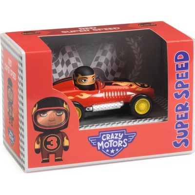 Djeco Crazy Motors autíčko Red Super Speed