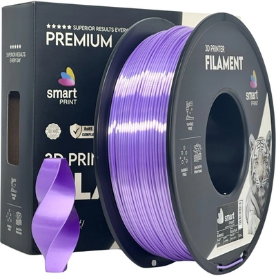 Smart Print FG-S93-E1, 3D филамент, PLA Silk, Purple, 1kg, 1, 75mm (FG-S93-E1)