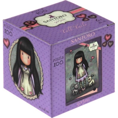 Educa Mini Cubes Santoro London Gorjuss Tall tails 100 dielov