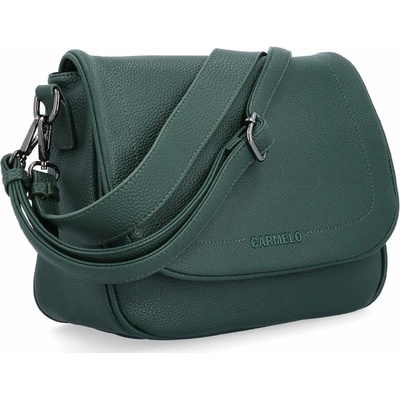 Carmelo dámská béžová crossbody kabelka Zelená