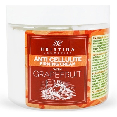 Hristina spevňujúci krém na celulitídu s grapefruitom 200 ml