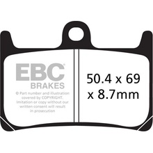 EBC Brzdové destičky FA380HH