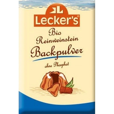 LECKER'S 12 x Leckers Bio Vinný kámen na kypření, 4x21 g