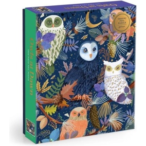 Owls At Dawn 1000 Piece Foil Puzzle (ISBN: 9780735389069)