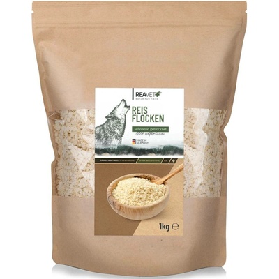 Reavet Barf Rýžové vločky 1 kg