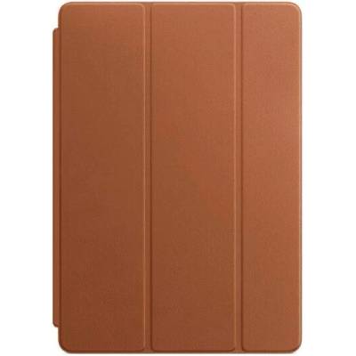 Apple Leather Smart Cover - оригинално кожено покритие за iPad 7 (2019), iPad Air 3 (2019), iPad Pro 10.5 (2017) (светлокафяв)
