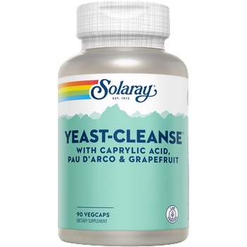 SOLARAY Yeast Cleanse - 90 вег. капсули