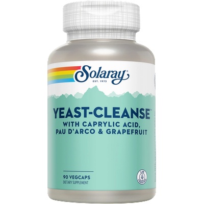 SOLARAY Yeast Cleanse - 90 вег. капсули