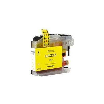 Compatible Съвместима глава за Brother LC223Y - P№ NP-B-0223Y - G&G, Жълт, 200BRALC 223Y