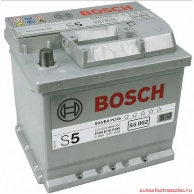 Bosch Silver S5 12V 54Ah 530A right+ (S50 020) (0092S50020)