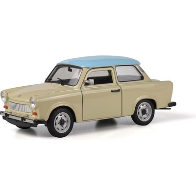 Welly Trabant 601 béžový:modrý 1:24