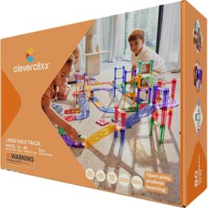 Cleverclixx Магнитна състезателна писта Пастел - 80 бр (CLEVER_CC-1019)