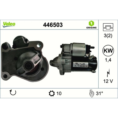 Štartér VALEO 446503