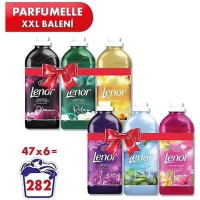 Lenor Aviváž XXL Pack Parfumelle 6 x 1420 ml