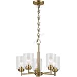 Elstead Lighting Kichler KL-WINSLOW5-NBR - Пендел WINSLOW 5xE27/60W/230V месинг (ED0900)