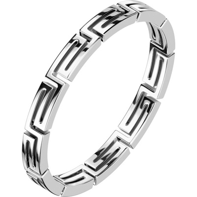 Mabell Dámský prsten z chirurgické oceli TAWANDA CZ221R M8128S-8C45