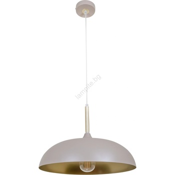 Brilagi - Пендел ABRAHAM 1xE27/60W/230V Ø 45 см бежов (BG1990)
